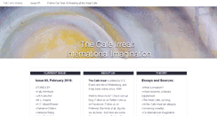Desktop Screenshot of cafeirreal.alicewhittenburg.com